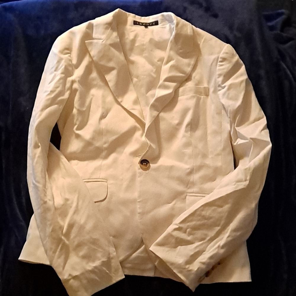 white blazer